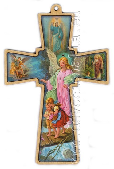 Obrázkový kříž - Anděl strážce