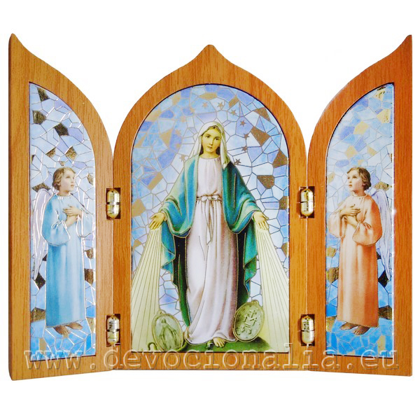 Triptych 12x10cm - Zázračná Medaile