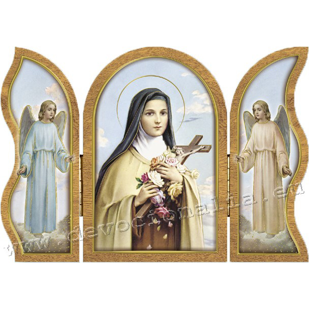 Triptych 13x9cm - Svat Terezka