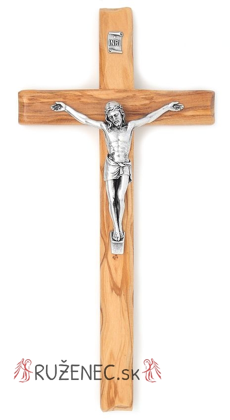Kříž z olivového dřeva 25cm
