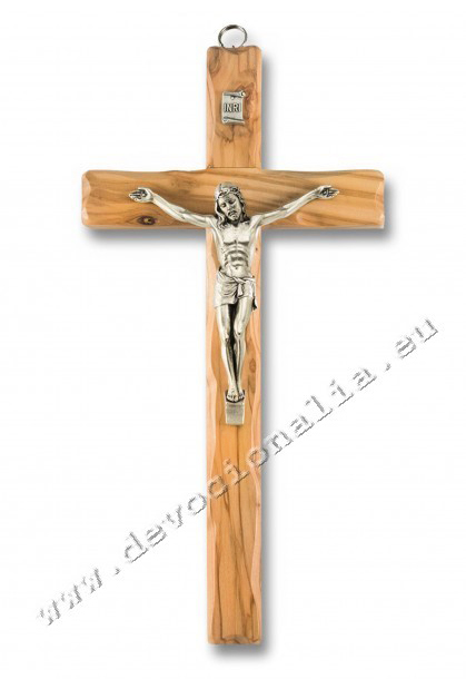 Kříž z olivového dřeva 22cm