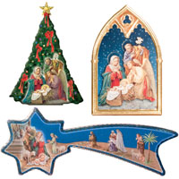 Vánoční ozdoby a plakety