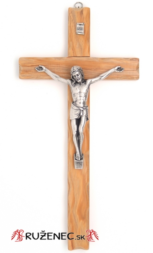 Kříž z olivového dřeva 34cm