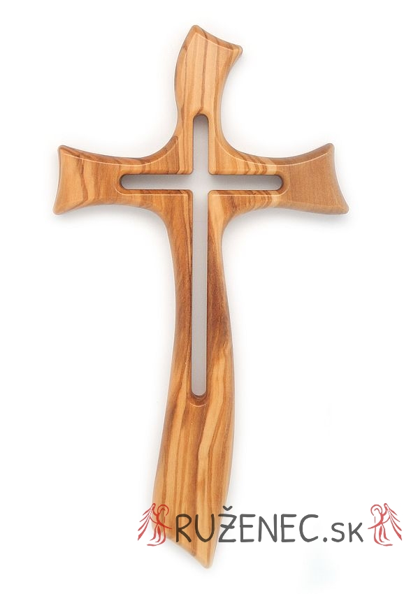 Kříž z olivového dřeva 20cm
