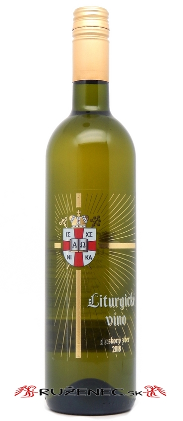 Liturgické víno - pozdní sběr - Mešní víno bílé