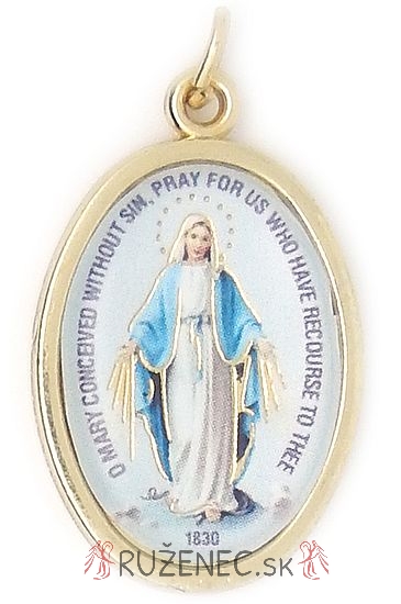Přívěsek ZL - Panna Marie zázračné medaile