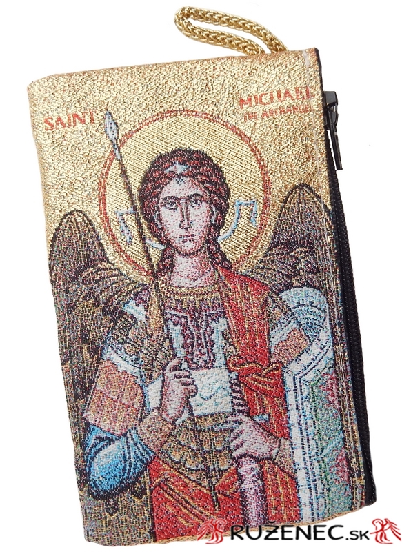 Tkané pouzdro - Svatý Michael