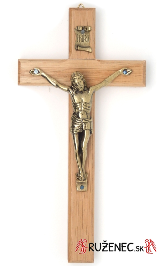 Dřevěný kříž 18cm
