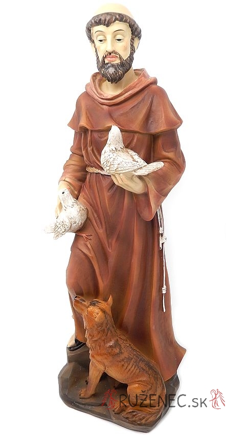 Svatý František z Assisi - 40 cm