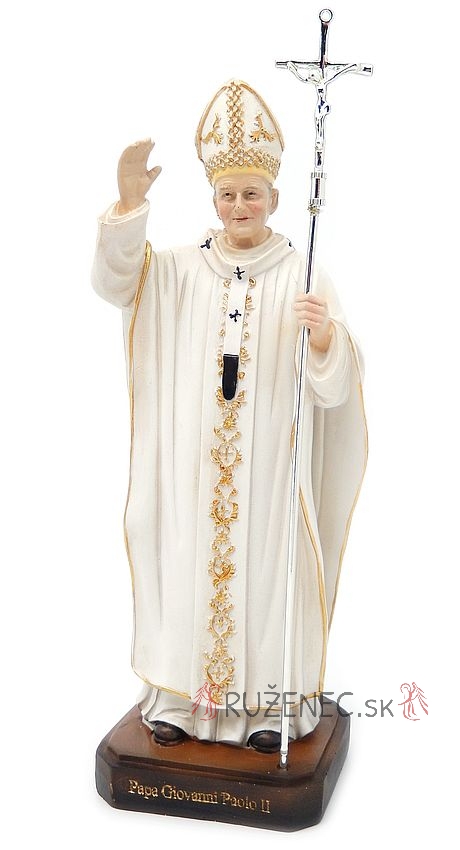 Socha - Pape Jan Pavel II. - 20 cm