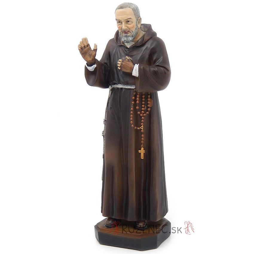 Socha - Svatý Pio z Pietrelciny - 20 cm
