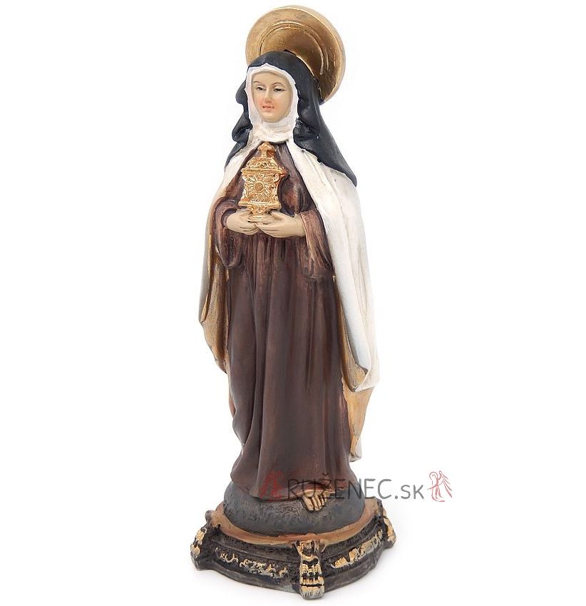 Svatá Klára z Assisi - 19cm